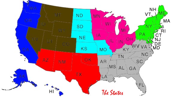 the map